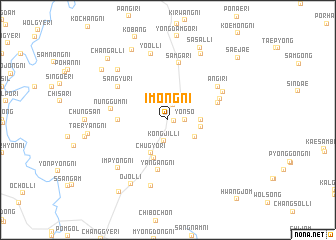 map of Imong-ni