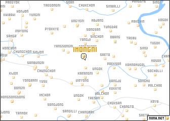 map of Imong-ni