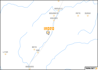 map of Imoro