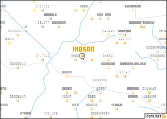 map of Imosan