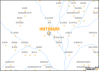 map of Imoto Odan