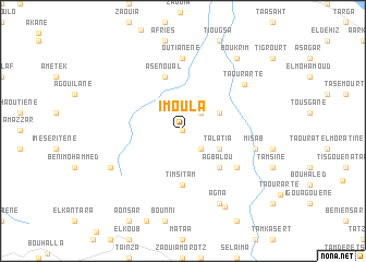 map of Imoula