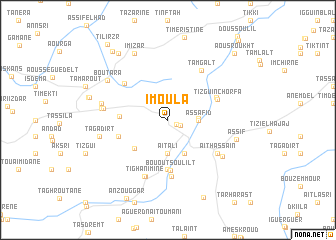 map of Imoula