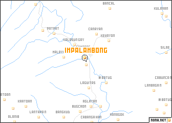 map of Impalambong