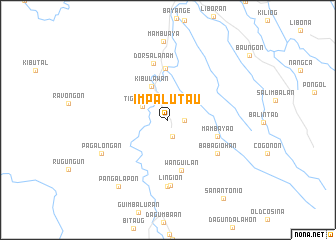 map of Impalutau
