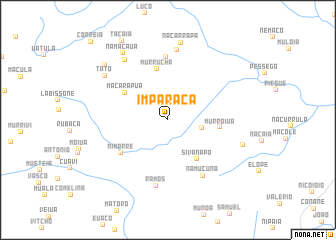 map of Imparaca