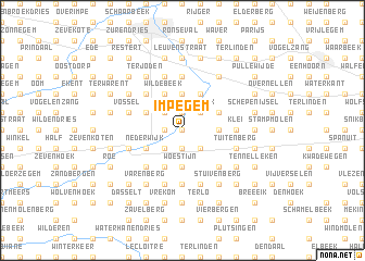 map of Impegem