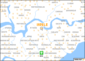 map of Impele