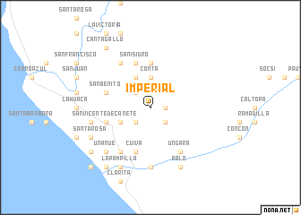 map of Imperial