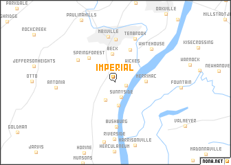 map of Imperial