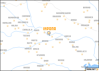 map of Impôna