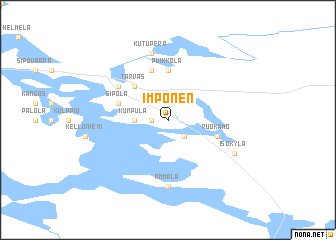 map of Imponen