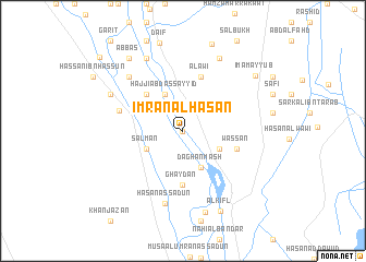 map of ‘Imrān al Ḩasan