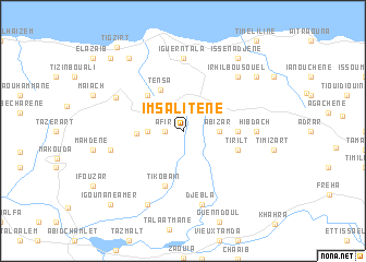 map of Imsalitene
