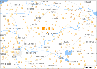 map of Imshtë