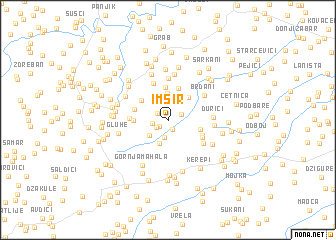 map of Imšir