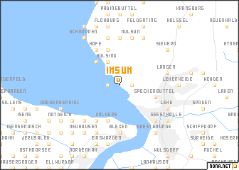 map of Imsum