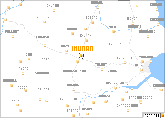 map of Imunan