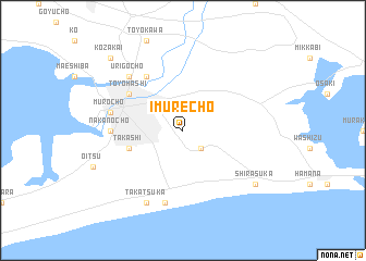 map of Imurechō