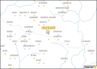 map of Imushin