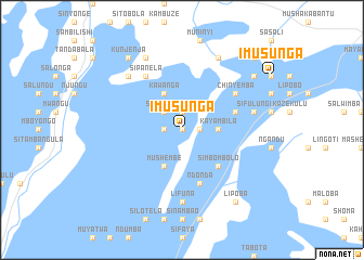 map of Imusunga