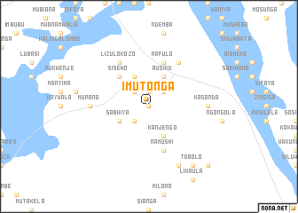 map of Imutonga