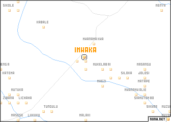 map of Imwaka