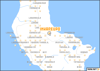 map of Imwareupo