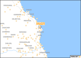 map of Imwŏn