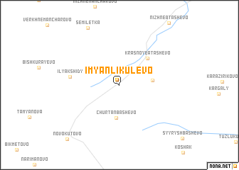 map of Imyanlikulevo