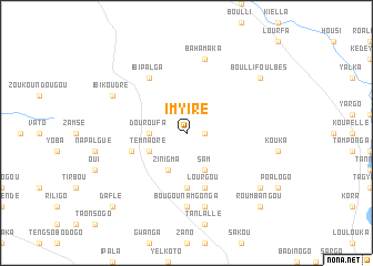 map of Imyiré