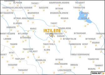 map of Imzilene