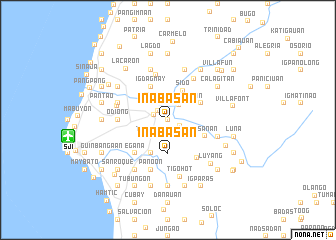 map of Inabasan