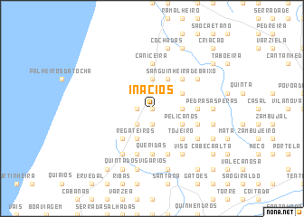 map of Inácios