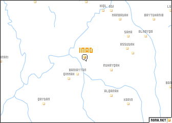 map of ‘Inād