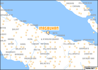 map of Inagbuhan