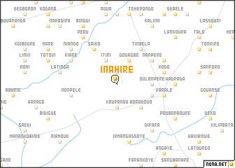 map of Inahire