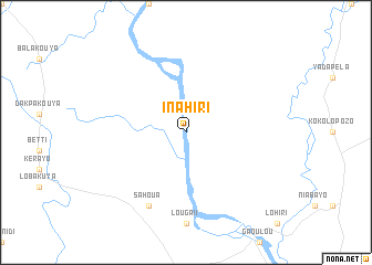 map of Inahiri