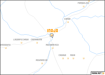 map of Inajá