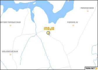 map of Inajá