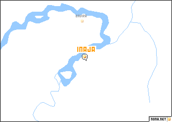 map of Inajá