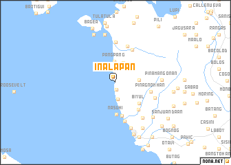 map of Inalapan