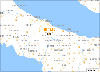 map of Inalig