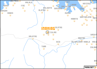 map of Inamiag
