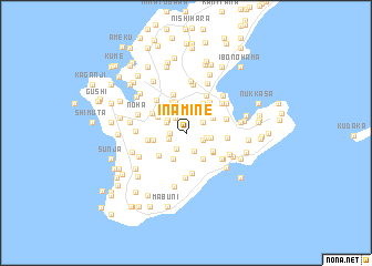 map of Inamine