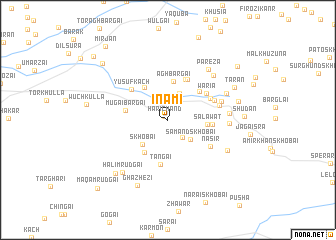 map of Ināmi