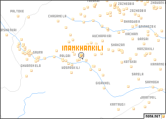 map of Inām Khān Kili