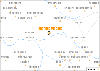 map of Inanarenana