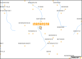 map of Inanarena