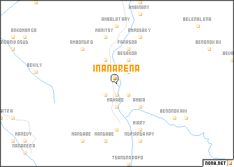 map of Inanarena